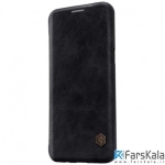 کیف چرمی نیلکین Nillkin Qin Leather Case Samsung Galaxy S9