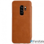کیف چرمی نیلکین Nillkin Qin Leather Case Samsung Galaxy S9 Plus