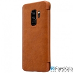 کیف چرمی نیلکین Nillkin Qin Leather Case Samsung Galaxy S9 Plus