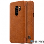 کیف چرمی نیلکین Nillkin Qin Leather Case Samsung Galaxy S9 Plus