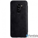 کیف چرمی نیلکین Nillkin Qin Leather Case Samsung Galaxy S9 Plus