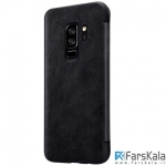 کیف چرمی نیلکین Nillkin Qin Leather Case Samsung Galaxy S9 Plus