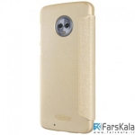 کیف نیلکین Nillkin Sparkle Leather Case Motorola Moto G6