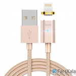 کابل مغناطیسی لایتنینگ هوکو  Hoco U16 Magnetic Lightning Cable 1.2M