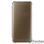 کیف هوشمند اصلی سامسونگ Clear View Cover برای Samsung Galaxy S7 edge