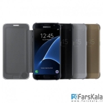 کیف هوشمند اصلی سامسونگ Clear View Cover برای Samsung Galaxy S7