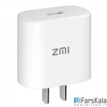 آداپتور شارژ سریع و کابل تایپ سی Xiaomi ZMI USB HA612 Charger