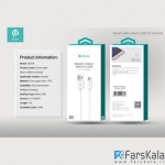 کابل میکرو یو اس بی شارژ و انتقال داده Devia Smart USB To Micro USB Cable 1m