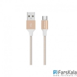 کابل میکرو یو اس بی شارژ و انتقال داده  Devia Gracious USB To Micro USB Cable 1.5m