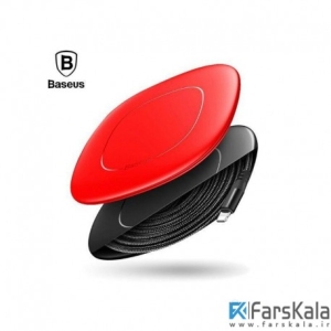 کابل لایتنینگ بیسوس  Baseus USB Cable For iPhone X 5 6 7 8 With Wire Clip Winder