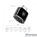 تبدیل تایپ سی به یو اس بی بیسوس Baseus USB Female to Type-C Male Adapter