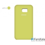 قاب محافظ سیلیکونی Silicone Cover Samsung Galaxy S7 Edge