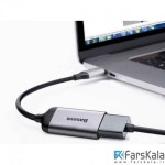 کابل مبدل تایپ سی به اچ دی ام آی بیسوس Baseus Joint Adapter C-Video Type-C To HDMI Female
