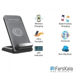 داک شارژ وایرلس پرومیت مدل Promate AuraDock Universal Wireless Charging Stand