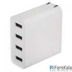 شارژر رو میزی 4 پورت شیائومی Xiaomi 4 Port Desktop Charger