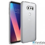 قاب محافظ شیشه ای- ژله ای Belkin برای LG V30