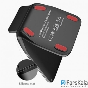 شارژر وایرلس راک Rock W3 Dual-Coil Wireless Charging Stand