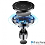 پایه نگهدارنده و شارژر وایرلس بیسوس Baseus Big Ears Car Mount Wireless Charger