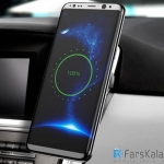 پایه نگهدارنده و شارژر وایرلس بیسوس Baseus Big Ears Car Mount Wireless Charger
