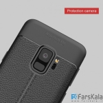 قاب ژله ای طرح چرم Auto Focus Jelly Case Samsung Galaxy S9