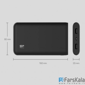 پاور بانک سیلیکون پاور Silicon Power S200 20000mAh Power Bank