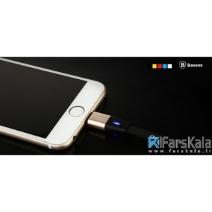 کابل شارژ و انتقال داده بیسوس Baseus Intelligent Power-off LED Lighting Cable