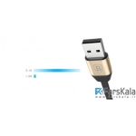 کابل شارژ و انتقال داده بیسوس Baseus Intelligent Power-off LED Lighting Cable