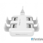 شارژر دیواری چهار پورت هوکو مدل Hoco UH402 Travel Charger