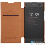 کیف چرمی نیلکین Nillkin Qin Leather Case Sony Xperia XA2