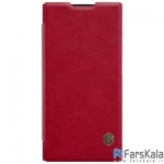 کیف چرمی نیلکین Nillkin Qin Leather Case Sony Xperia XA2