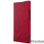 کیف چرمی نیلکین Nillkin Qin Leather Case Sony Xperia XA2