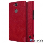 کیف چرمی نیلکین Nillkin Qin Leather Case Sony Xperia XA2