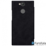 کیف چرمی نیلکین Nillkin Qin Leather Case Sony Xperia XA2