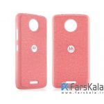 قاب محافظ طرح پارچه ای Protective Cover Motorola Moto C Plus