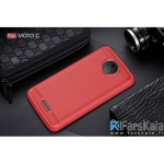 محافظ ژله ای موتورولا Carbon Fibre Case Motorola Moto C