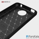 محافظ ژله ای موتورولا Carbon Fibre Case Motorola Moto C