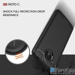 محافظ ژله ای موتورولا Carbon Fibre Case Motorola Moto C