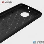 محافظ ژله ای موتورولا Carbon Fibre Case Motorola Moto E4