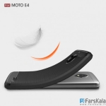 محافظ ژله ای موتورولا Carbon Fibre Case Motorola Moto E4