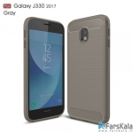 قاب محافظ ژله ای سامسونگ Carbon Fibre Case Samsung Galaxy J3 2017