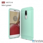محافظ ژله ای موتورولا Carbon Fibre Case Motorola Moto M
