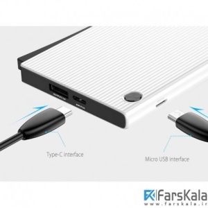 پاور بانک بیسوس Baseus Esazi Series Digital Dual Output 10000mAh Power Bank