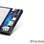 پاور بانک بیسوس Baseus Esazi Series Digital Dual Output 10000mAh Power Bank