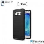 قاب محافظ ژله ای سامسونگ Carbon Fibre Case Samsung Galaxy J7
