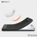 قاب محافظ ژله ای هوآوی Carbon Fibre Case Huawei Honor 9