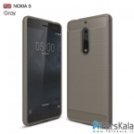 قاب محافظ ژله ای نوکیا Carbon Fibre Case Nokia 5