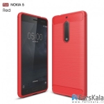 قاب محافظ ژله ای نوکیا Carbon Fibre Case Nokia 5