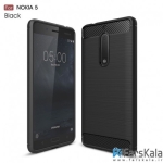 قاب محافظ ژله ای نوکیا Carbon Fibre Case Nokia 5