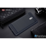 قاب محافظ ژله ای نوکیا Carbon Fibre Case Nokia 3