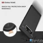 قاب محافظ ژله ای سامسونگ Carbon Fibre Case Samsung Galaxy Note 8